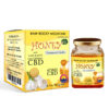 Honey - Raw Rocky Mountain CBD (675mg) Infused - Fermented Garlic 6.7oz Jar