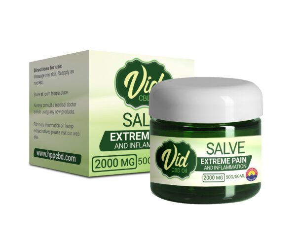 Vid Extreme Pain and Discomfort Relief Salve 2000mg